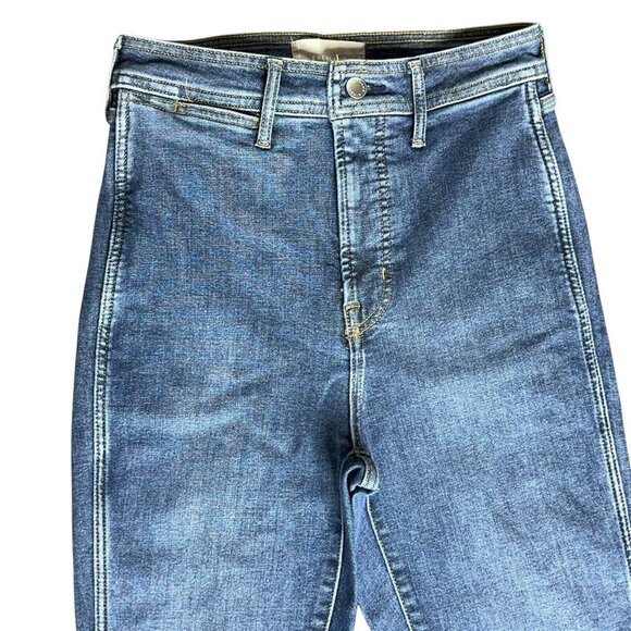 Womens Everlane Jeans The Way High Skinny 28 Reg Medium Wash Eco Modern Organic - Picture 3 of 12